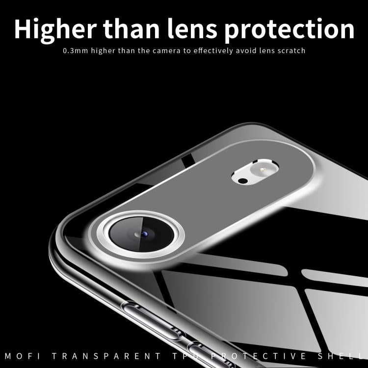 For iPhone 17 Air MOFI Ming Series Ultra-thin TPU Phone Case(Transparent) - iPhone 17 Air Cases by MOFI | Online Shopping UK | buy2fix
