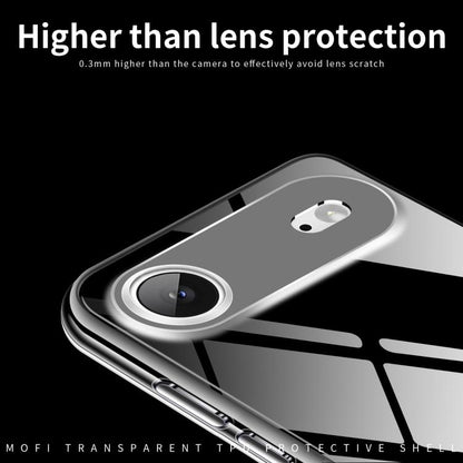For iPhone 17 Air MOFI Ming Series Ultra-thin TPU Phone Case(Transparent) - iPhone 17 Air Cases by MOFI | Online Shopping UK | buy2fix