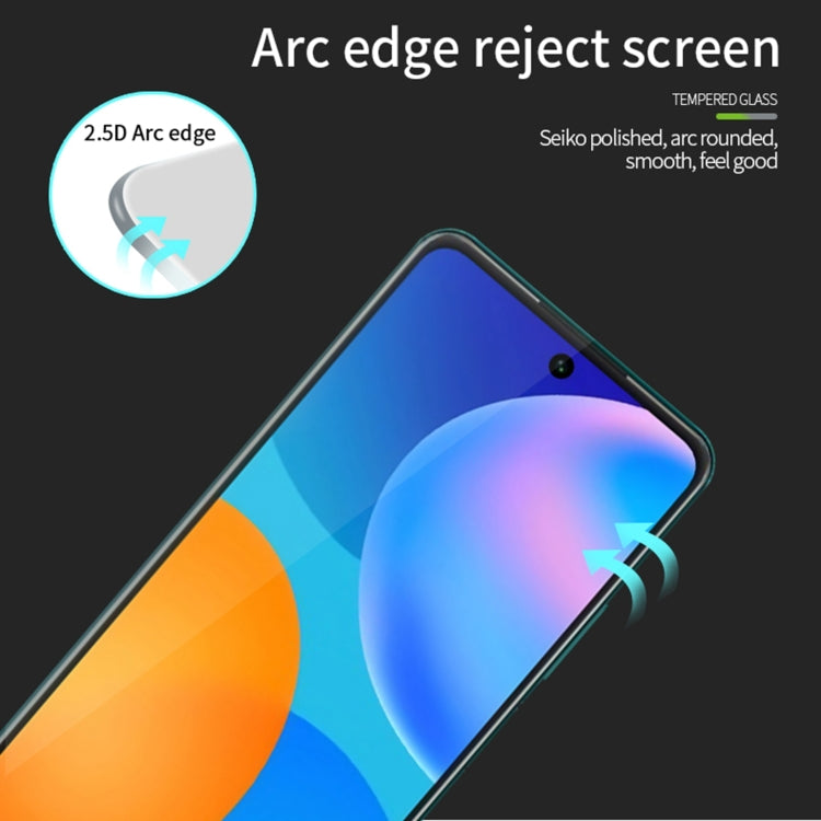 For vivo iQOO Neo8 / Neo8 Pro PINWUYO 9H 2.5D Full Screen Tempered Glass Film(Black) - vivo Tempered Glass by PINWUYO | Online Shopping UK | buy2fix