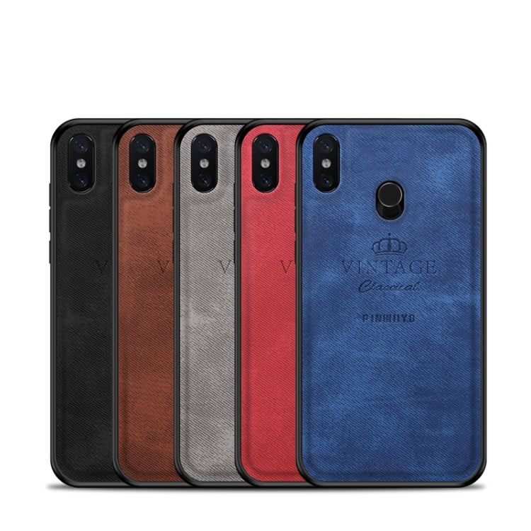 PINWUYO Shockproof Waterproof Full Coverage PC + TPU + Skin Protective Case for Xiaomi Mi 8(Blue) - Xiaomi Cases by PINWUYO | Online Shopping UK | buy2fix