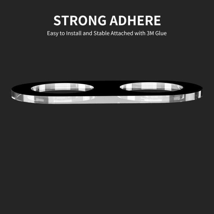For Samsung Galaxy Z Flip6 2pcs ENKAY Hat-Prince 9H Rear Camera Lens Tempered Glass Film(Black) - Galaxy Z Flip6 5G Tempered Glass by ENKAY | Online Shopping UK | buy2fix