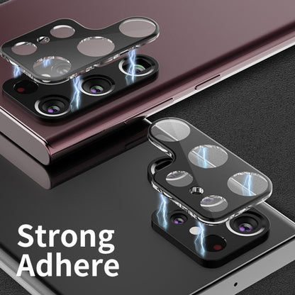 For Samsung Galaxy S25 Ultra 5G 2pcs ENKAY Hat-Prince 9H Rear Camera Lens Tempered Glass Film(Transparent) by ENKAY