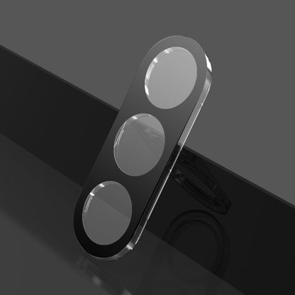 For Samsung Galaxy S25+ 5G 2pcs ENKAY Hat-Prince 9H Rear Camera Lens Tempered Glass Film(Black) by ENKAY