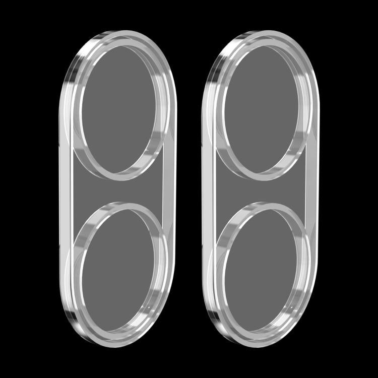 For Samsung Galaxy Z Flip7 2pcs ENKAY Hat-Prince 9H Rear Camera Lens Tempered Glass Film(Transparent) - Galaxy Z Flip7 5G Tempered Glass by ENKAY | Online Shopping UK | buy2fix