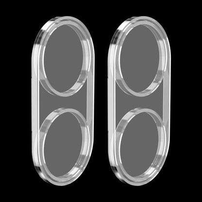 For Samsung Galaxy Z Flip7 2pcs ENKAY Hat-Prince 9H Rear Camera Lens Tempered Glass Film(Transparent) - Galaxy Z Flip7 5G Tempered Glass by ENKAY | Online Shopping UK | buy2fix