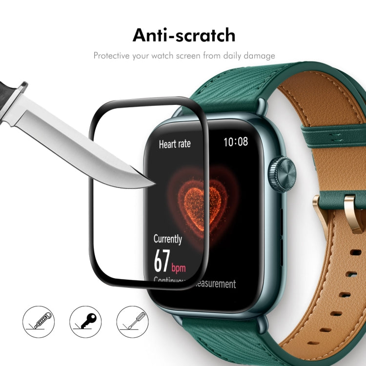 For Xiaomi Smart Band 9 Pro 2pcs ENKAY ENKAY 3D Full Coverage Soft PC Edge PMMA HD Screen Film - Screen Protector by ENKAY | Online Shopping UK | buy2fix