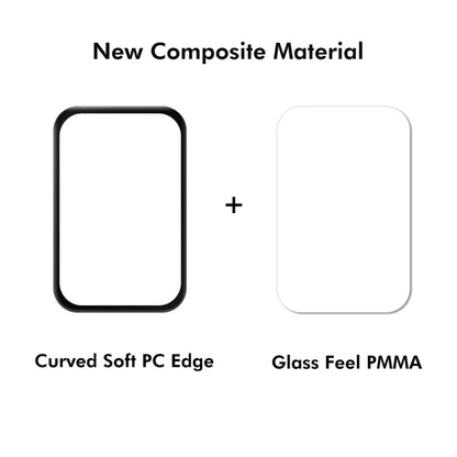 For Redmi Band 3 10pcs ENKAY ENKAY 3D Full Coverage Soft PC Edge PMMA HD Screen Film - Screen Protector by ENKAY | Online Shopping UK | buy2fix