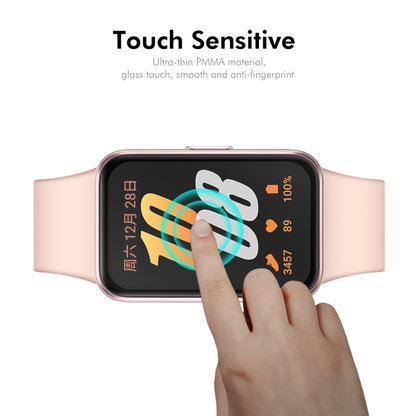 For Redmi Band 3 10pcs ENKAY ENKAY 3D Full Coverage Soft PC Edge PMMA HD Screen Film - Screen Protector by ENKAY | Online Shopping UK | buy2fix