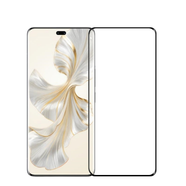 For Honor 100 Pro PINWUYO 9H 3D Hot Bending Tempered Glass Film(Black) by PINWUYO