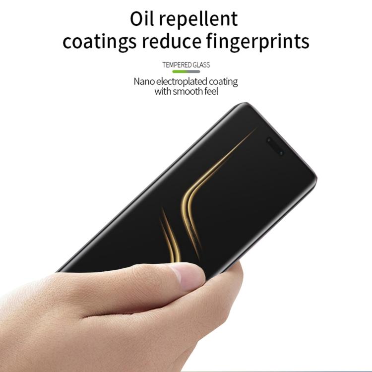 For Honor Magic6 Ultimate / Magic6 RS PINWUYO 9H 3D Hot Bending Tempered Glass Film(Black) by PINWUYO