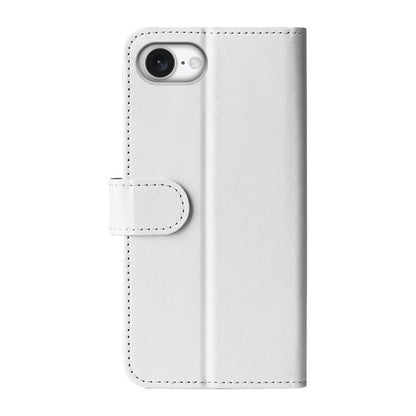 For iPhone 16e R64 Texture Horizontal Flip Leather Phone Case(White) - iPhone 16e Cases by buy2fix | Online Shopping UK | buy2fix