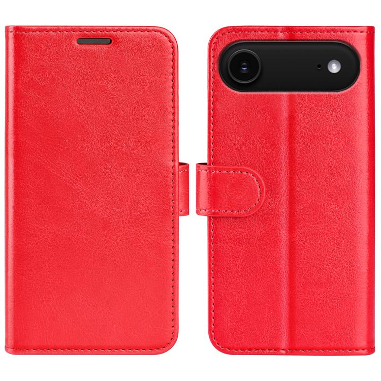 For iPhone Air R64 Texture Horizontal Flip Leather Phone Case(Red) - iPhone Air Cases by buy2fix | Online Shopping UK | buy2fix
