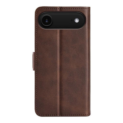 For iPhone Air Dual-side Magnetic Buckle Horizontal Flip Leather Phone Case(Brown) - iPhone Air Cases by buy2fix | Online Shopping UK | buy2fix