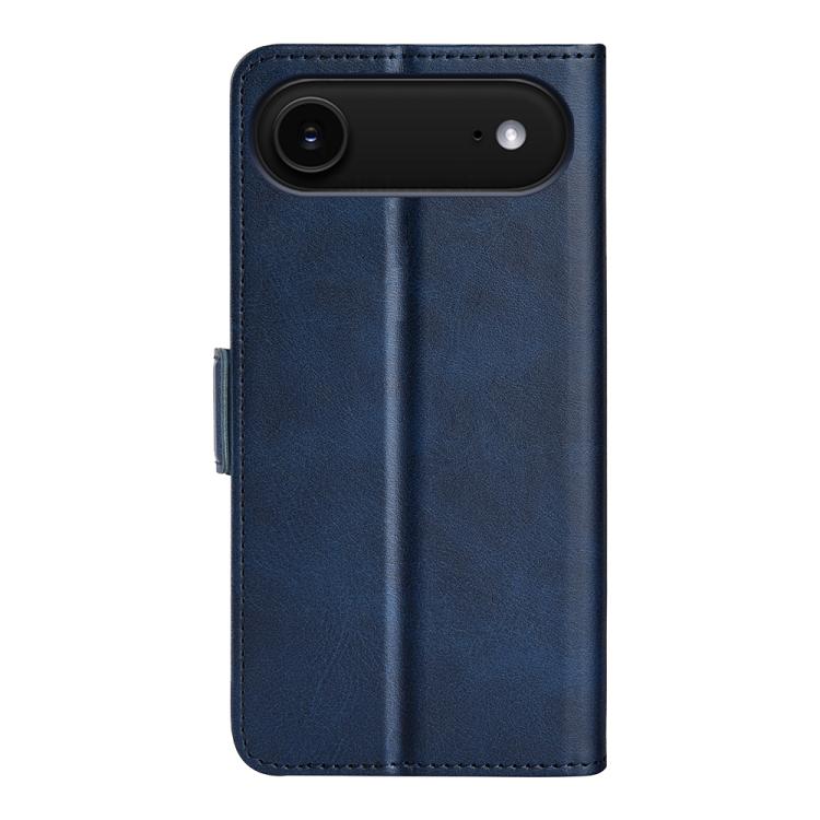 For iPhone Air Dual-side Magnetic Buckle Horizontal Flip Leather Phone Case(Dark Blue) - iPhone Air Cases by buy2fix | Online Shopping UK | buy2fix
