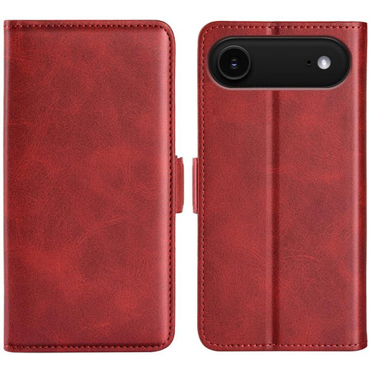 For iPhone Air Dual-side Magnetic Buckle Horizontal Flip Leather Phone Case(Red) - iPhone Air Cases by buy2fix | Online Shopping UK | buy2fix