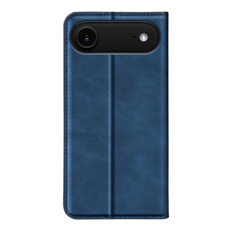 For iPhone Air Retro-skin Magnetic Suction Leather Phone Case(Dark Blue) - iPhone Air Cases by buy2fix | Online Shopping UK | buy2fix