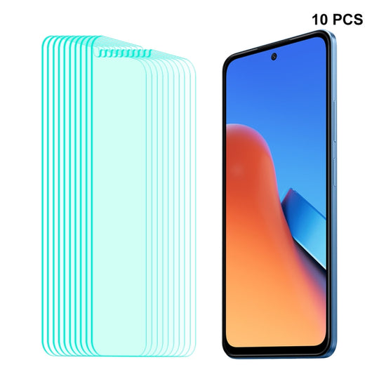 For Xiaomi Redmi 12 10pcs ENKAY Hat-Prince 0.26mm 9H 2.5D High Aluminum-silicon Tempered Glass Film