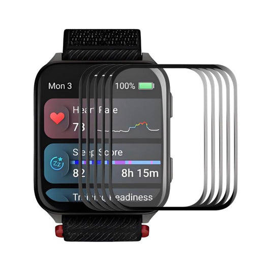 For Garmin Venu X1 5pcs ENKAY 3D Full Coverage Soft PC Edge PMMA HD Screen Protector Film - Screen Protector by ENKAY | Online Shopping UK | buy2fix