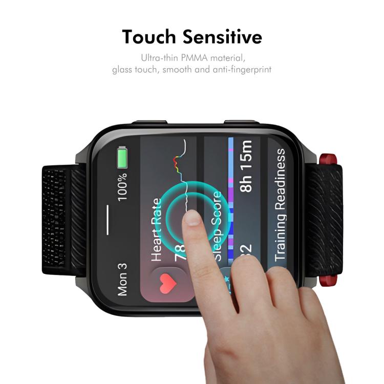 For Garmin Venu X1 5pcs ENKAY 3D Full Coverage Soft PC Edge PMMA HD Screen Protector Film - Screen Protector by ENKAY | Online Shopping UK | buy2fix