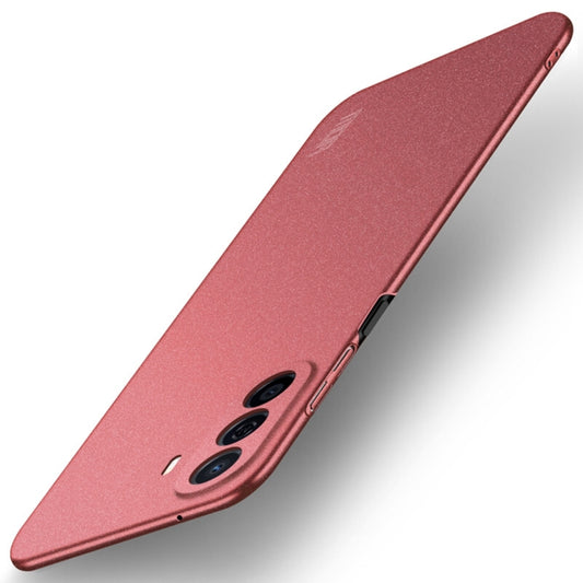 For Huawei Enjoy 50 / nova Y70 Plus MOFI Fandun Series Frosted PC Ultra-thin All-inclusive Phone Case(Red) - Huawei Cases by MOFI | Online Shopping UK | buy2fix