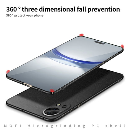 For Huawei nova 12 Pro / 12 Ultra MOFI Fandun Series Frosted PC Ultra-thin All-inclusive Phone Case(Black) - Huawei Cases by MOFI | Online Shopping UK | buy2fix