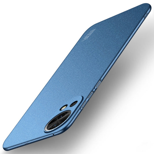 For Huawei nova 12 Pro / 12 Ultra MOFI Fandun Series Frosted PC Ultra-thin All-inclusive Phone Case(Blue) - Huawei Cases by MOFI | Online Shopping UK | buy2fix