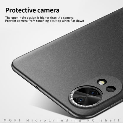 For Huawei nova 12 Pro / 12 Ultra MOFI Fandun Series Frosted PC Ultra-thin All-inclusive Phone Case(Gray) - Huawei Cases by MOFI | Online Shopping UK | buy2fix