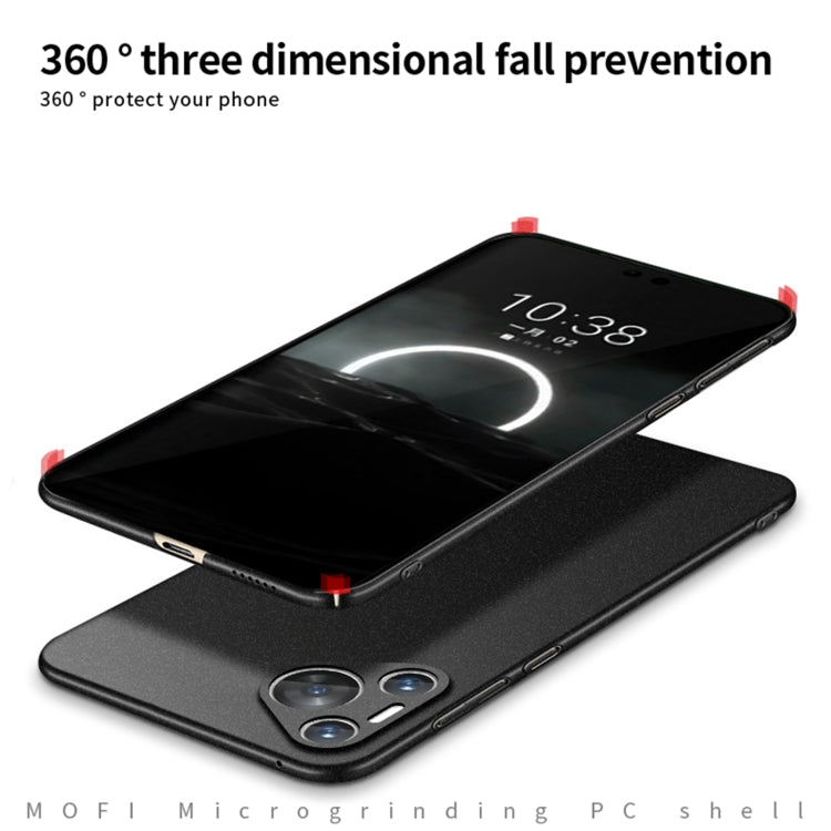 For Huawei P70 Pro MOFI Fandun Series Frosted PC Ultra-thin All-inclusive Phone Case(Red) - Huawei Cases by MOFI | Online Shopping UK | buy2fix