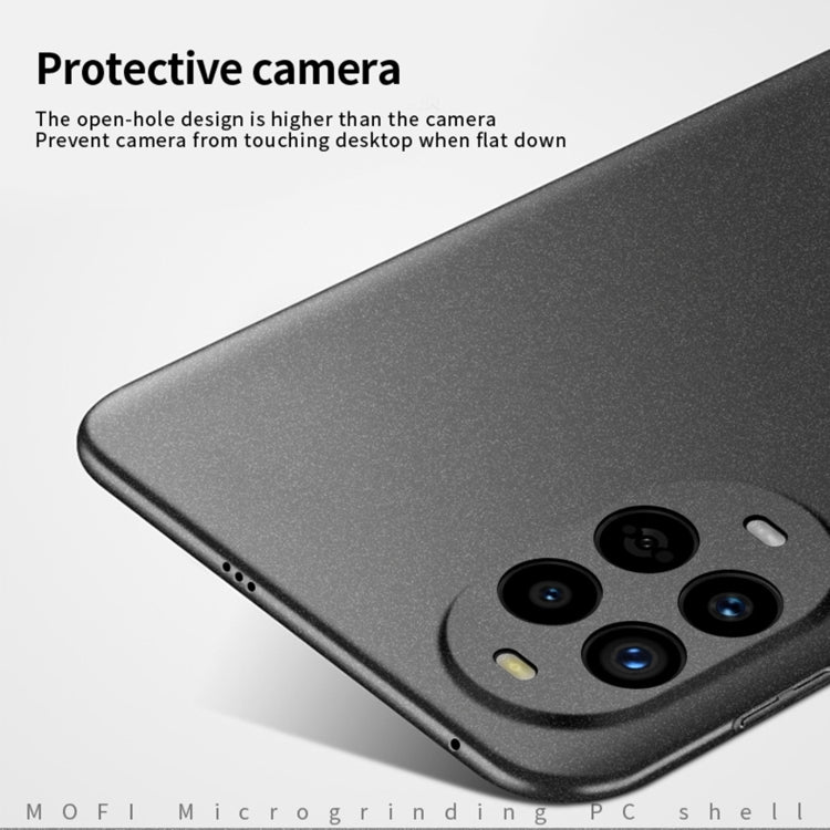 For Huawei nova 13 Pro MOFI Fandun Series Frosted PC Ultra-thin All-inclusive Phone Case(Black) by MOFI