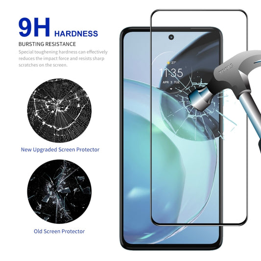 For Motorola Moto G72 / G71s 2pcs ENKAY Full Glue High Aluminum-silicon Tempered Glass Film by ENKAY