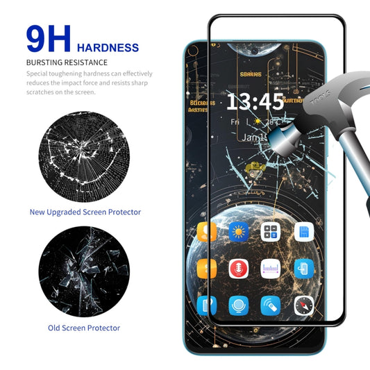 For Motorola Moto G Play 2024 2pcs ENKAY Full Glue High Aluminum-silicon Tempered Glass Film by ENKAY