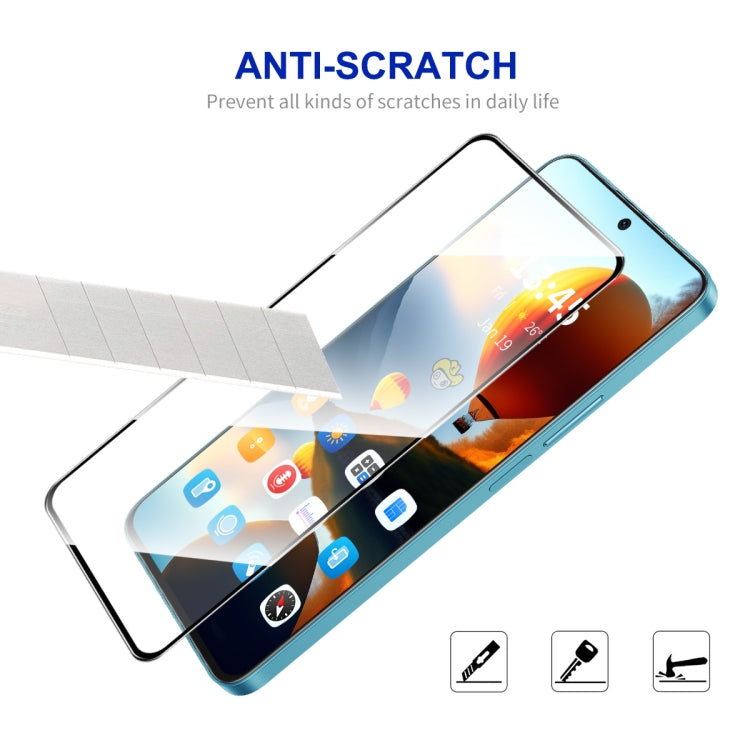 For Motorola Moto G Power 2024 10pcs ENKAY Full Glue High Aluminum-silicon Tempered Glass Film - Motorola Tempered Glass by ENKAY | Online Shopping UK | buy2fix