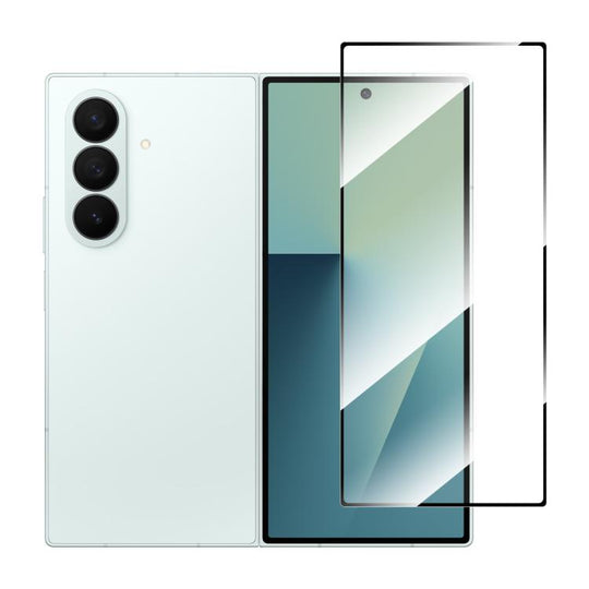 For Galaxy Z Fold7 5G Outer Screen ENKAY Hat-Prince Full Glue High Aluminum-silicon Tempered Glass Film