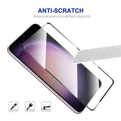 For Samsung Galaxy S24 FE 5G 5pcs ENKAY Hat-Prince Full Glue High Aluminum-silicon Tempered Glass Film - Galaxy S24 FE 5G Tempered Glass by ENKAY | Online Shopping UK | buy2fix