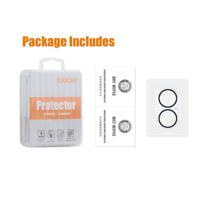 For iPhone 17 ENKAY Hat-Prince 9H Rear Camera Lens Tempered Glass Film - iPhone 17 Tempered Glass by ENKAY | Online Shopping UK | buy2fix