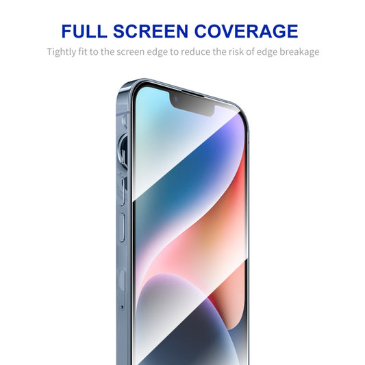 For iPhone 15 Plus ENKAY Full Glue High Aluminum-silicon Tempered Glass Film by ENKAY