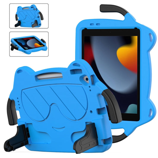 For iPad 10.2 2019 / 2020 / 2021 Ice Baby EVA Shockproof Hard PC Tablet Case(Sky Blue+Black) - iPad 10.2 Cases by buy2fix | Online Shopping UK | buy2fix