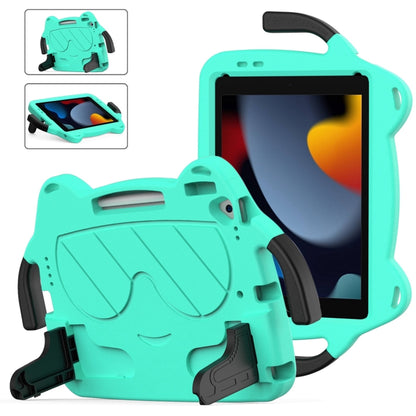 For iPad 10.2 2019 / 2020 / 2021 Ice Baby EVA Shockproof Hard PC Tablet Case(Mint Green+Black) - iPad 10.2 Cases by buy2fix | Online Shopping UK | buy2fix