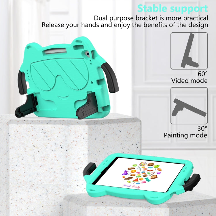 For iPad 10.2 2019 / 2020 / 2021 Ice Baby EVA Shockproof Hard PC Tablet Case(Mint Green+Black) - iPad 10.2 Cases by buy2fix | Online Shopping UK | buy2fix