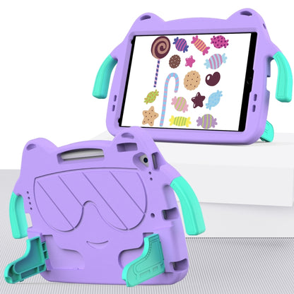 For iPad 10.2 2019 / 2020 / 2021 Ice Baby EVA Shockproof Hard PC Tablet Case(LightePurple+Mint Green) - iPad 10.2 Cases by buy2fix | Online Shopping UK | buy2fix