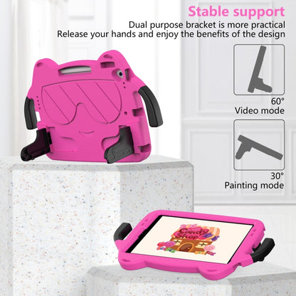 For iPad Pro 10.5 / Air 3 10.5 2019 Ice Baby EVA Shockproof Hard PC Tablet Case(RoseRed+Black) - iPad 10.2 Cases by buy2fix | Online Shopping UK | buy2fix