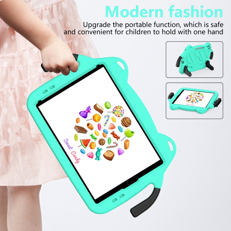 For iPad Pro 10.5 / Air 3 10.5 2019 Ice Baby EVA Shockproof Hard PC Tablet Case(Mint Green+Black) - iPad 10.2 Cases by buy2fix | Online Shopping UK | buy2fix