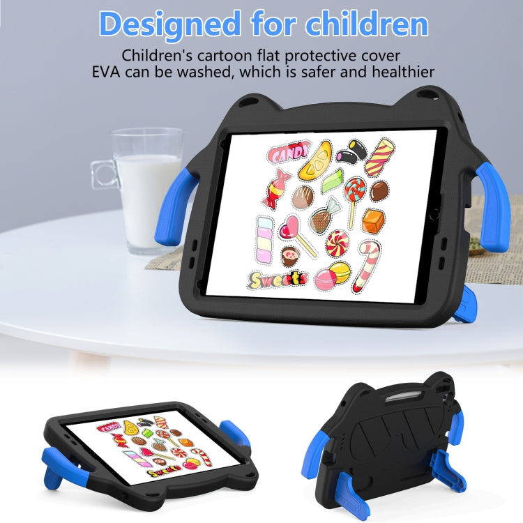 For iPad Pro 10.5 / Air 3 10.5 2019 Ice Baby EVA Shockproof Hard PC Tablet Case(Black+Blue) - iPad 10.2 Cases by buy2fix | Online Shopping UK | buy2fix