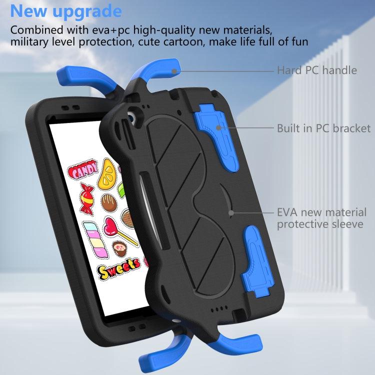 For iPad Pro 10.5 / Air 3 10.5 2019 Ice Baby EVA Shockproof Hard PC Tablet Case(Black+Blue) - iPad 10.2 Cases by buy2fix | Online Shopping UK | buy2fix