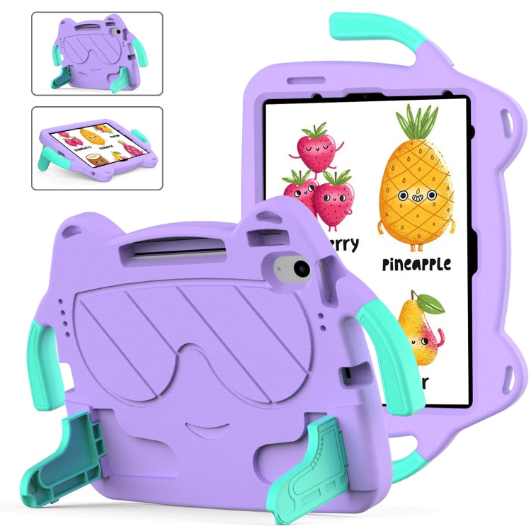 For iPad Air 11 2024 / 2025 Ice Baby EVA Shockproof Hard PC Tablet Case(LightePurple+Mint Green) - iPad Air 11 2025 / 2024 Cases by buy2fix | Online Shopping UK | buy2fix