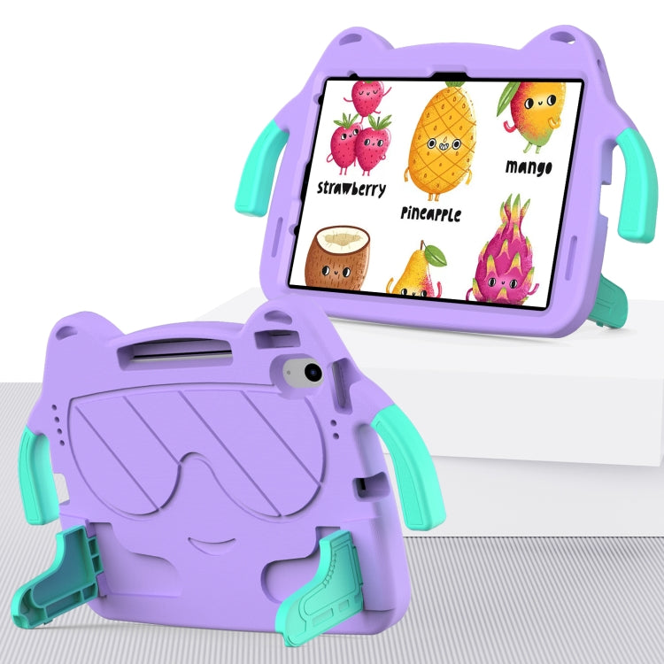 For iPad Air 11 2024 / 2025 Ice Baby EVA Shockproof Hard PC Tablet Case(LightePurple+Mint Green) - iPad Air 11 2025 / 2024 Cases by buy2fix | Online Shopping UK | buy2fix