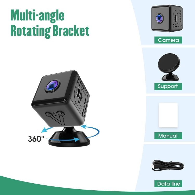 W10 Home Wireless IP Camera Mini Wifi Network Camera with Night Vision by buy2fix