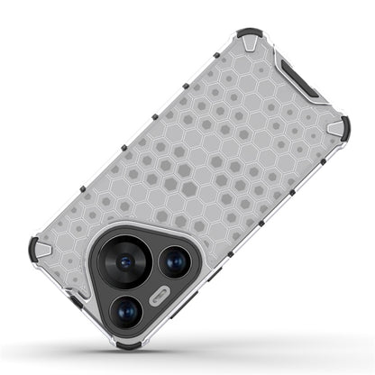 For Huawei Pura 70 Pro+ Shockproof Honeycomb Phone Case(Black) by buy2fix