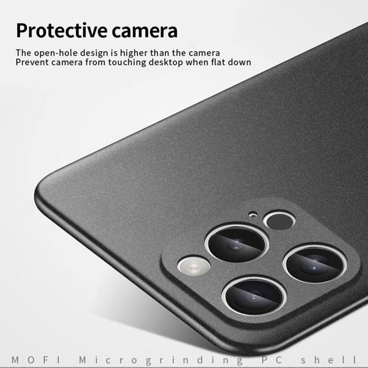 For iPhone 16 Pro Max MOFI Fandun Series Frosted PC Ultra-thin All-inclusive Phone Case(Red) by MOFI