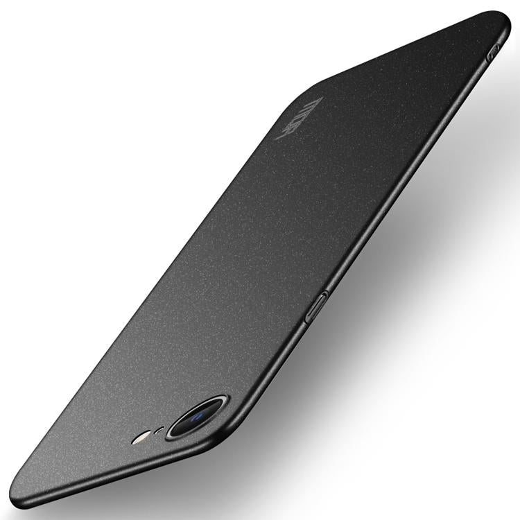 For iPhone 16e MOFI Fandun Series Frosted PC Ultra-thin All-inclusive Phone Case(Black) - iPhone 16e Cases by MOFI | Online Shopping UK | buy2fix